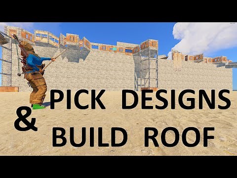 15 ways to Build a Roof in Rust (building montage)