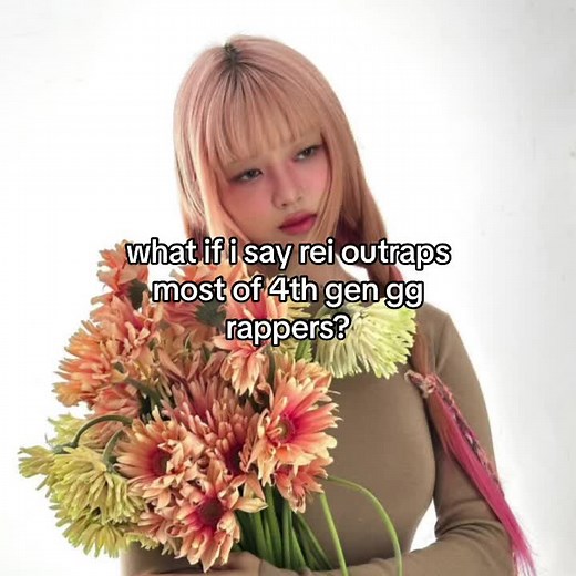 actually she’s second best 4th gen gg rapper after soyeon! #rei #ive