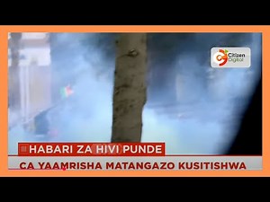 BREAKING NEWS: Government orders stop to live broadcasts of June 25th Gen Z protests