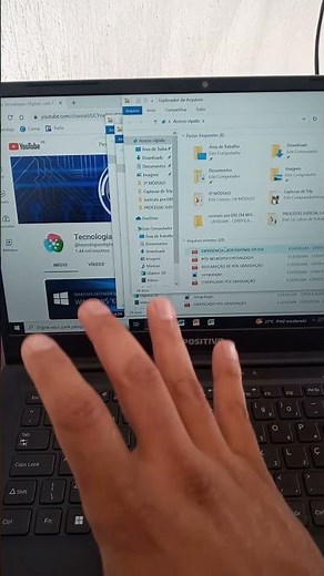 Como abrir o explorador de arquivos no Windows 10 shorts