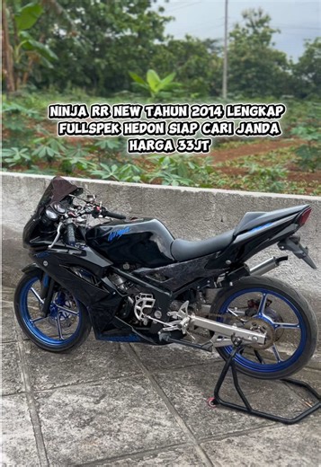 Jual Ninja RR 2014 Modif Lengkap di Boyolali