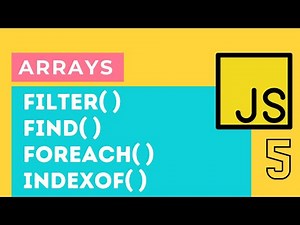 5- Recherche et boucles (tableau JavaScript): filter, indexOf, find, forEach
