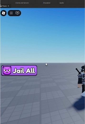 How to make Jail All button in roblox studio tutorial #robloxstudiotutorial #robloxstudiotutorials #robloxstudiogame #robloxstudio