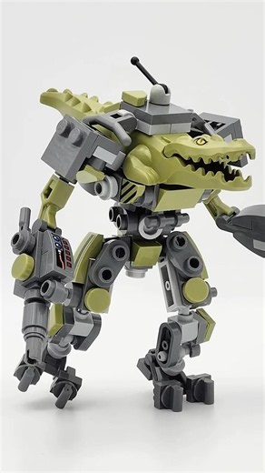 LEGO Crocodile Mech Suit #lego #bionicle #crocodile #legomoc #afol