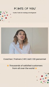 ⭐ Thousands of satisfied customers from all over the world ⭐ Our tools create the perfect setting for a deep & authentic dialogue. 💡 Ideal for all professionals, especially coaches, facilitators, trainers, and organizational consultants. Limited time offer with up to 40% off on our unique phototherapy tools 💡 📦 Worldwide shipping Choose your Tool now! >> | Points of You