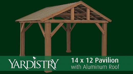 Yardistry 14 x 12 Pavilion - Helpful Hints