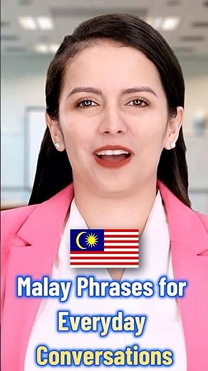 Learn Malay: Malay Phrases for Everyday Conversations | Speak Like a Local #shorts