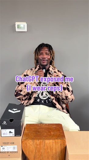 well at least now you guys know AI can’t tell the difference also I’m updating my selling sites 🙈 @17scloset on ebay, grailed, depop, etc