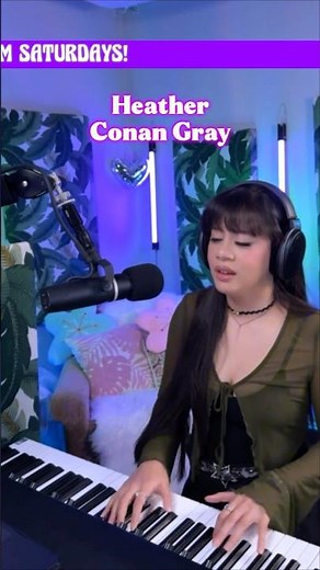 Heather - Conan Gray - livestream highlights✨ #coversong