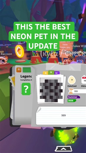 THIS IS THE BEST NEON PET IN THE SUMMERFEST UPDATE #adoptme #roblox #adoptmepets