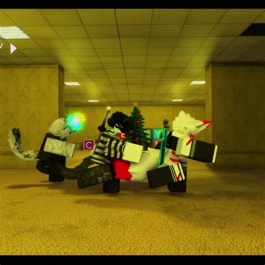 Backrooms Jumpstyle Roblox! #roblox #animation #moonanimator #moon #backrooms #music #dance #fypシ