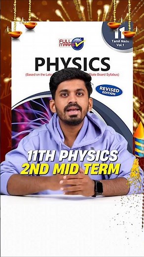 📘11th Physics 2nd Mid Term 🔥 Must-Solve 2️⃣, 3️⃣ & 5️⃣ Mark Questions | Score Full Marks This Time