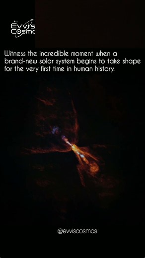 We Just Saw a Solar System Being Born—For the First Time!