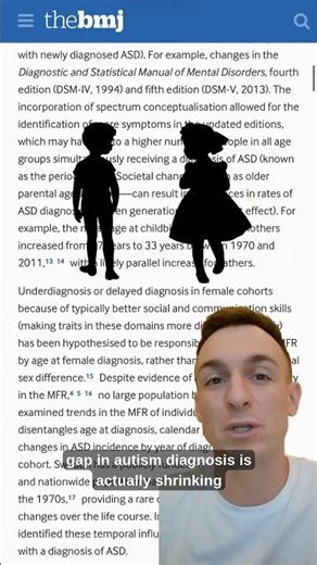 Autism is not just a boy's condition…