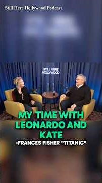Kate Winslet and Leo DiCaprio Before They Were Superstars -Frances Fisher "Titanic"