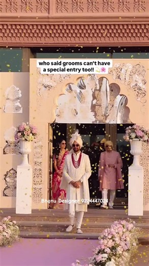 Groom Also Deserves an Entry! Wedding Sherwani for Groom | Sherwani Inspiration Best Sherwani store