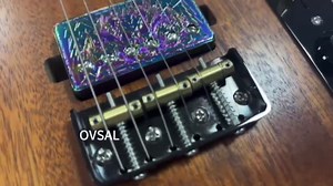 Black Vintage Short Fixed Bridge with Brass Compensated 3-Saddle 54mm Guitar Bridge Compatible with Vintage Fender Telecaster Tele Style Electric Guitar Replacement Parts