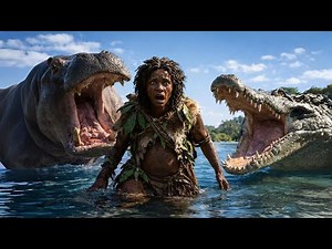 Life 4 Million Years Ago | Pregnant Woman Trapped Between Hippo and Crocodile