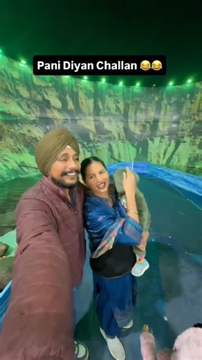 Mr & Mrs Gill | Pani Diyan Challan 😂😂😂 #comedy #punjabicouple #comedycouple | Instagram