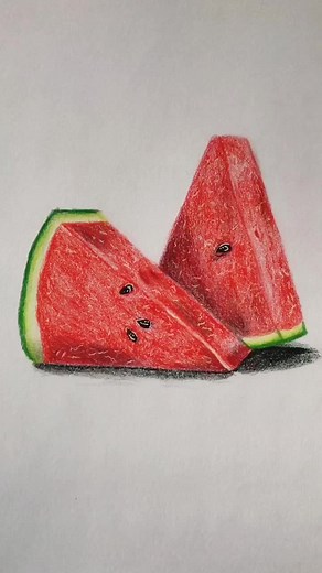 Realistic Watermelon Drawing Tutorial for Beginners