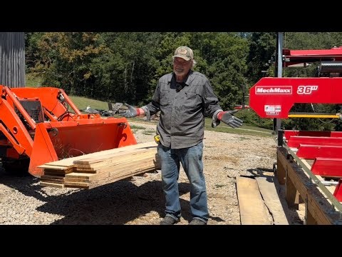New Multi-use Attachment For Tractor and the Sawmill #tractor #wood #sawmill