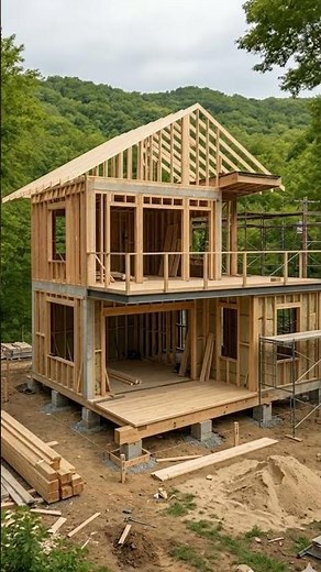 Modern 2-Story Sustainable Home With Solar Panels & Green Roof: Architecture Goals 🌿⚡ | Arch Cabins