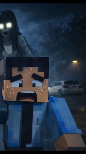 YANTO IS SHOCKED! PANJI IS IN TWO PLACES! | INDONESIAN MINECRAFT HORROR STORY #shorts