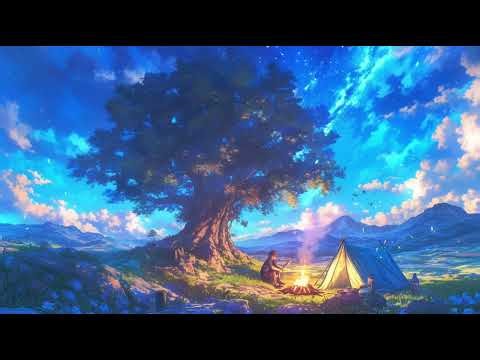 Fantasy Traveler Music for relaxing | A Quiet Night by the Campfire 