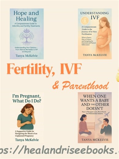 The journey to parenthood isn’t always simple. Sometimes it’s filled with hope. Sometimes with heartbreak. Sometimes with injections, appointments and endless waiting 🤍 Fertility struggles and IVF can test your body, your relationship and your emotional strength in ways few people truly understand. Heal & Rise fertility, IVF and parenthood books are created to support you through: ✨ Understanding fertility challenges ✨ Navigating IVF and treatment decisions ✨ Coping with uncertainty and waiting