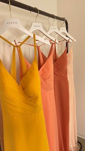 29 reactions · 12 comments | Mix and match styles, colors, and fabrics for a wedding party that’s as unique as you are. 殺✨⁠ What do you think of this Marigold, Sunset, Mai Tai, and Pearl Pink combination? Let us know in the comments and tag a friend who’s thinking about these colors! 珞⁠李 #azazie #bridesmaiddresses . . . . . #bridalpartygoals #weddingcolors #bridetobe #weddinginspo #bridesmaiddressshopping #sunsetwedding | AZAZIE | Facebook
