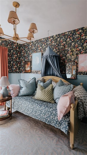 Brooke Christen | This was a joy to do this makeover for Jane, our sweet friend & neighbor. We gave her room the cottage princess treatment. The $50 daybed... | Instagram