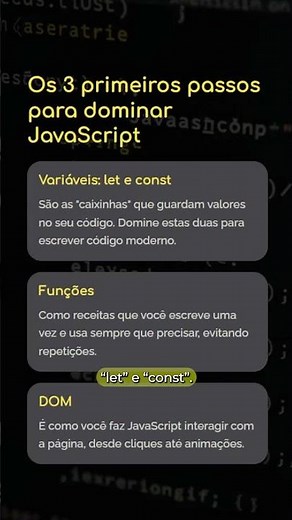 Aprender JavaScript em 2025 — Por Onde Começar? | #shorts