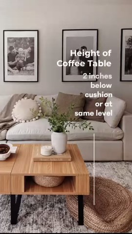 How To Choose The Right Size Coffee Table