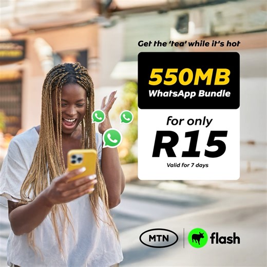 No one likes ‘cold tea’ 😉 Get it while it’s hot with this MTN data deal at your local Flash shop 🐄 | Flash