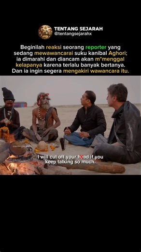 Momen Tegang Saat Wawancara Suku Aghori‼️