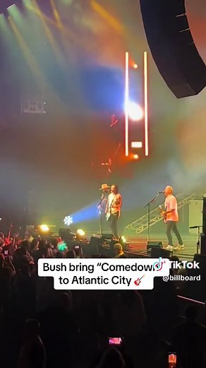 Bush Brings 'Comedown' to Atlantic City Concert