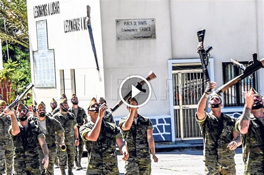 La Legión, lista para unirse “en lazo fuerte” con la Semana Santa