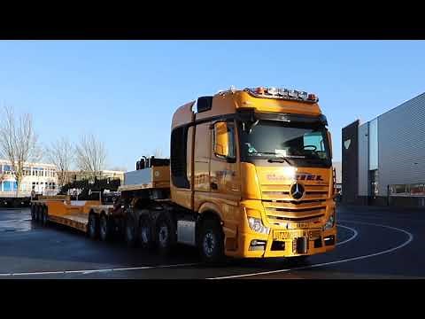 M.J. van Riel chooses Broshuis PL2 HD pendle axle low loader