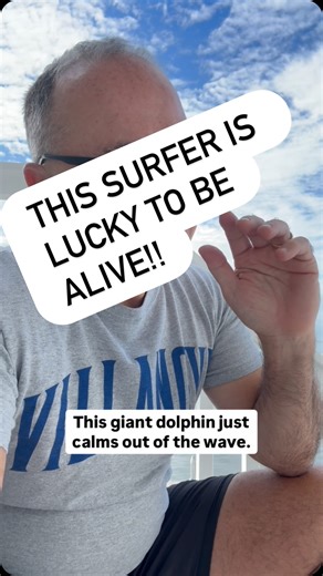 This Surfer is lucky to be alive #Surf #Surfer #Surfing #Lbi #LongBeachIsland #LongBeachIslandNJ #surflife | Albert Telfeian