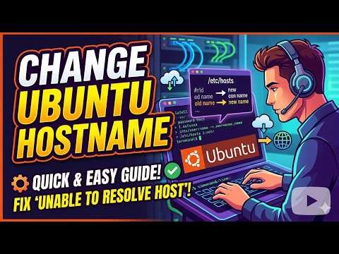 How to Change Hostname in Ubuntu Server (Step-by-Step
