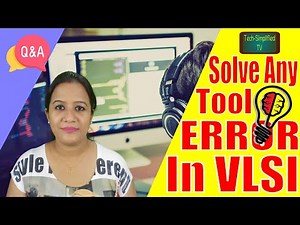 How to effectively troubleshoot VLSI EDA tool error warnings? - A comprehensive guide.