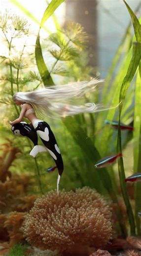 #viral #mermaid #aquarium #orca