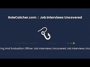 Monitoring And Evaluation Officer : Job Interviews Uncovered