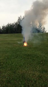 Model Rocket Launch Fail