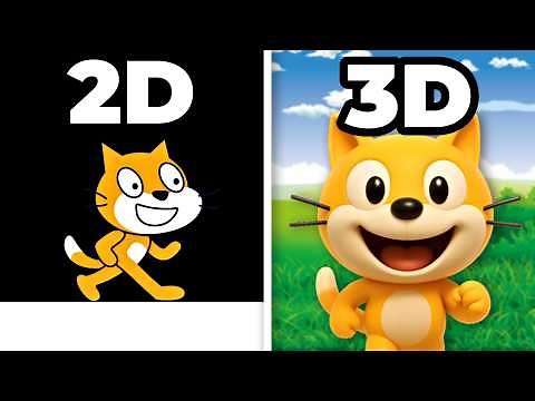 I made a 3D game on SCRATCH