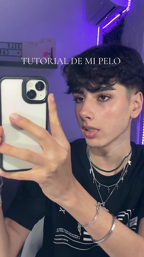 tutorial de mi pelo 💜 #tutorial #hairtok #fyp #grwm #hairtutorial