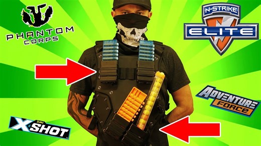 Ultimate Nerf tactical vest review & test | Best gear for Nerf battles?