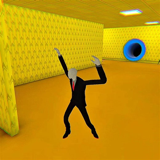 5 Survivors vs Slender Man: Kaun Jeetega? 🔥 #Backrooms #gaming #shortvideos