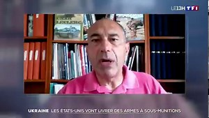 🇷🇺 Voilà l'effet d'une arme à sous-munitions tirée par l'armée russe... Des dizaines d'explosions 👇 | TF1 INFO