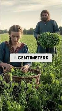 Viking's Secret - How Peas Fueled Survival & Protein! #shorts